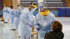 De las 848 que se hicieron la PCR en Xinzo, 7 dieron positivo en coronavirus