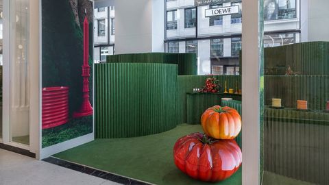 Instalaciones de Loewe para las que trabajó Elga Fernández Lamas, en Londres