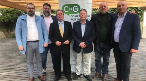 Compromiso por Galicia presenta a Manuel Vzquez y Jos Manuel Rodrguez, como candidatos en Ribadavia y Cenlle para las prximas municipales