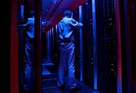 El supercomputador Finisterrae funciona en las instalaciones del Cesga en el Campus Vida.