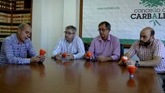 La presentaci�n de los embudos se realiz� en el Concello