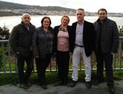 Los socios de Joalper, en la imagen que conmemora 25 a�os.