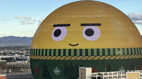 The Sphere. Es la nueva atracci�n de Las Vegas, con casi 20.000 asientos.