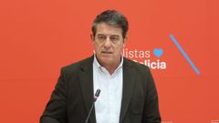 El secretario general del PSdeG, Jos� Ram�n G�mez Besteiro.