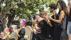 Emotivo funeral para despedir a �ngel Nieto en Ibiza