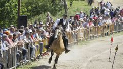 Carrera de caballos en As Maulas