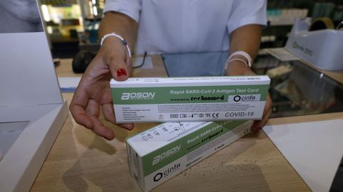 Venta de test rpidos de covid en farmacias