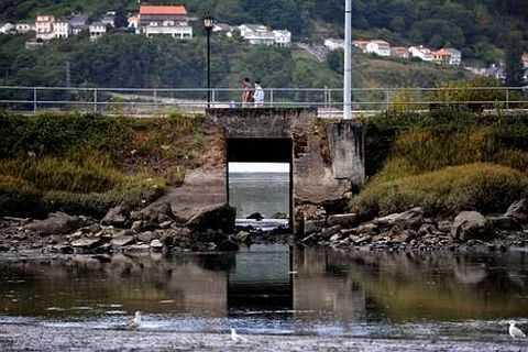 Imagen de la ensenada de A Malata.