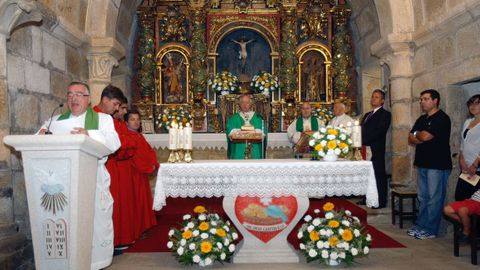 Misa de San Roque en la Iglesia de Mor�s.