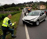 La Guardia Civil acudi� al lugar del accidente.