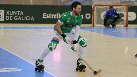 Lance de un encuentro del Liceo en el Palacio de los Deportes de Riazor.