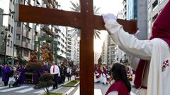 As� se vivi� el Jueves Santo en el centro de Vigo