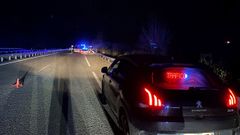 El accidente en el que falleci� un guardia civil arrollado por una furgoneta