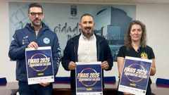 Presentaci�n del campeonato gallego alev�n de Voleibol en nar�n