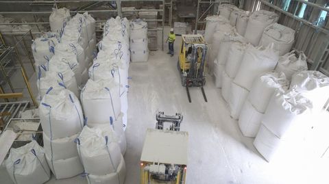 La empresa Caolines de Vimianzo, en foto de archivo, es una de las solicitantes