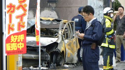 Explosiones en un parque de Jap�n