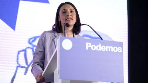 Irene Montero, secretaria pol�tica de Podemos