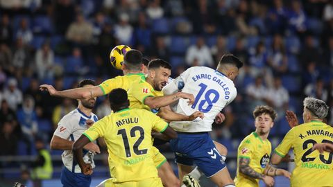 Imagen del encuentro de la primera vuelta disputado por el Deportivo en Tenerife