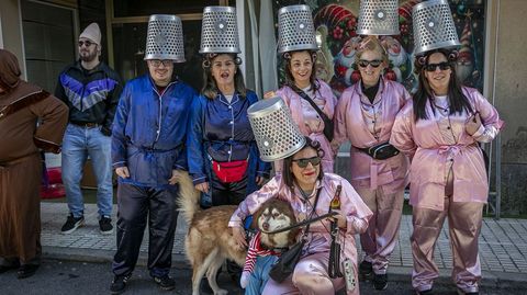 Matraquillada para despedir al Farruco en Cabo de Cruz (Boiro)