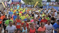 Carrera nocturna por Ferrol