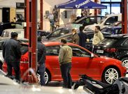 El sal�n del veh�culo usado fue uno de los �ltimos cert�menes celebrados el pasado a�o. 