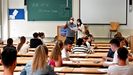 Examen de la selectividad el pasado d�a 12 en la Facultade de Ciencias do Mar, en Vigo