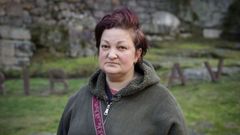 Iryna Kulikova vive desde hace ocho a�os en Ribadavia
