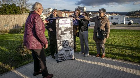 Nueva plaza de As Mariscadoras de Noia