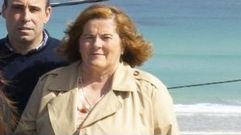 Lucinda Serrano, en la presentaci�n de la actual candidatura del PP, hace tres a�os en Razo