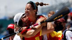 Teresa Portela, tras ganar la plata en los Juegos de Tokio.