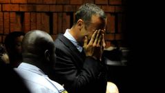 Las lgrimas de Pistorius en el juzgado