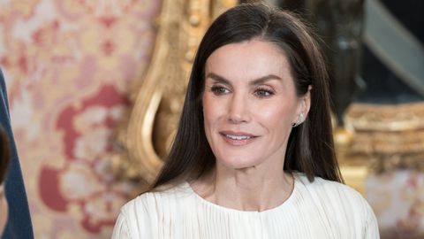 La reina Letizia, durante la Pascua Militar