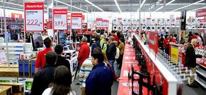 Imagen de la apertura de la tienda de electr�nica Media Markt.