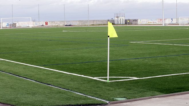 En imagen de archivo, campo de f�tbol de A Veiga en San Cibrao