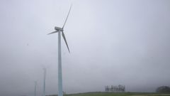 Los aerogeneradores de parques e�licos est�n presentes en muchas zonas de Muras