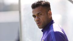 Dani Alves, exjugador brasileo condenado por violacin, en una imagen de archivo