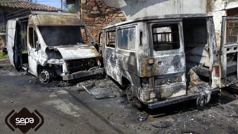 Incendio en Ribadesella