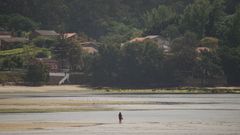 Playa de Barra�a, en Boiro