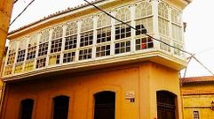 Casa natal de Antonio M�ndez Casal, junto a la calle que lleva su nombre en Monforte