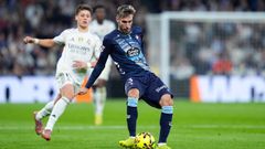 Mingueza fue el nico titular del Celta ante el Sant Andreu que repiti frente al Real Madrid.