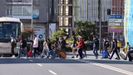 Estudiantes en Santiago