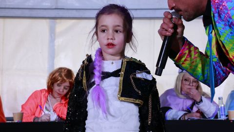 Concurso infantil y familiar de choqueiros en Monte Alto