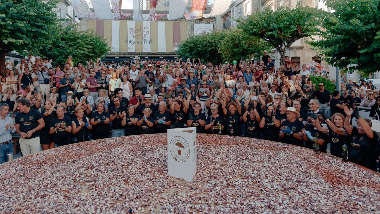 610 kilos de pulpo y un nuevo récord