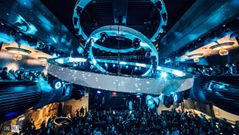 Interior de la discoteca Pel�cano, en A Coru�a.