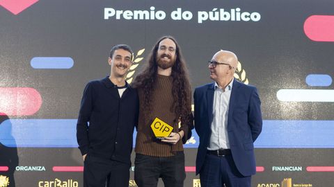 Daniel Cervantes recogi el premio del pblico por Historia mal