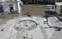 Vista de una de las zonas cortadas al tr�fico a partir de ahora en la Alameda de Cee. 