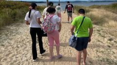Una de las salidas a la playa