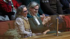 Fern�ndez Gali�o (derecha), en el pleno.