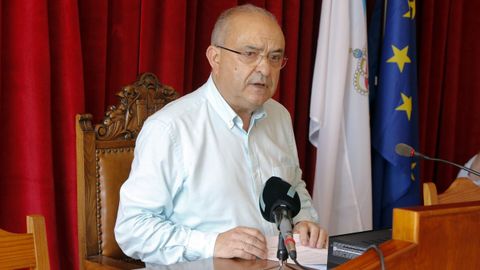Alberto Garc�a, portavoz del PSOE y anterior alcalde de Catoira