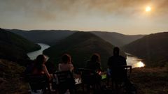 Im�genes que dej� el eclipse solar en el sur lucense